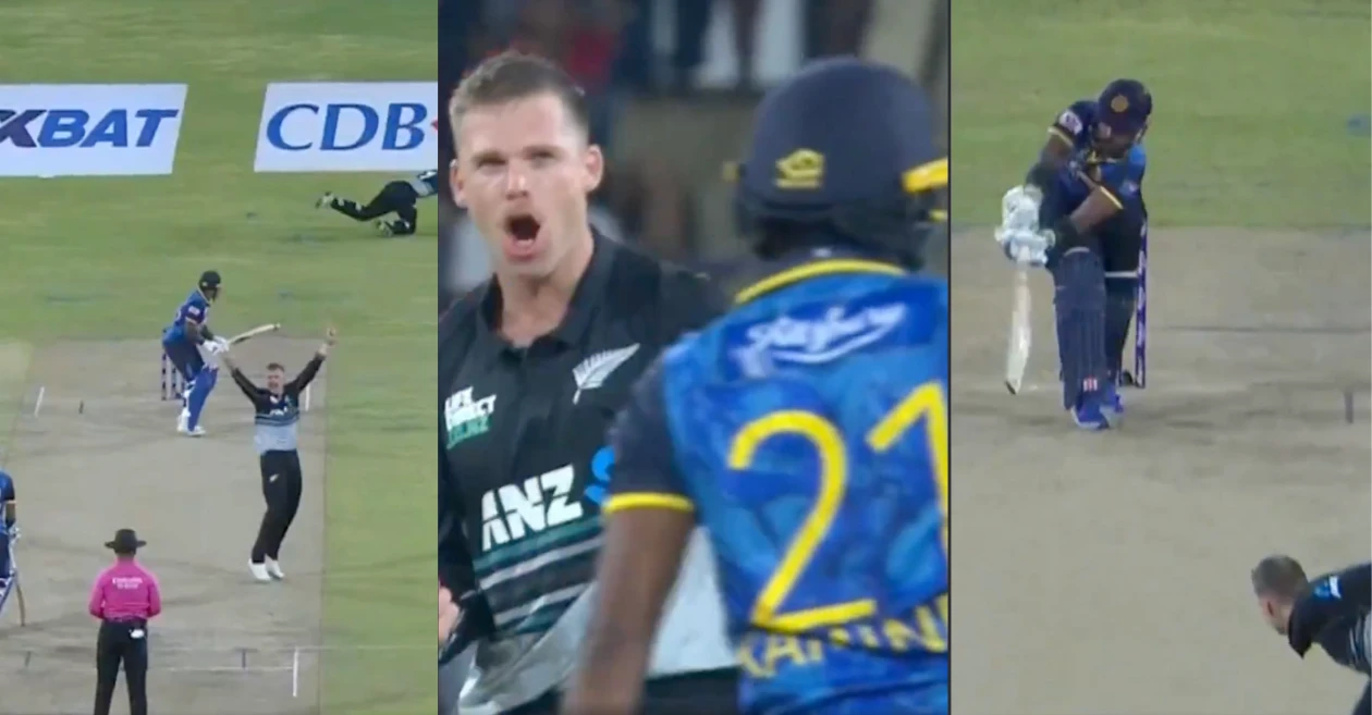 SL vs NZ [WATCH]: Lockie Ferguson’s hat-trick against Sri Lanka in the 2nd T20I