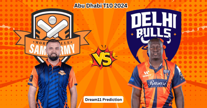 MSA vs DB, Abu Dhabi T10 2024: Match Prediction, Dream11 Team, Fantasy Tips & Pitch Report | Morrisville Samp Army vs Delhi Bulls