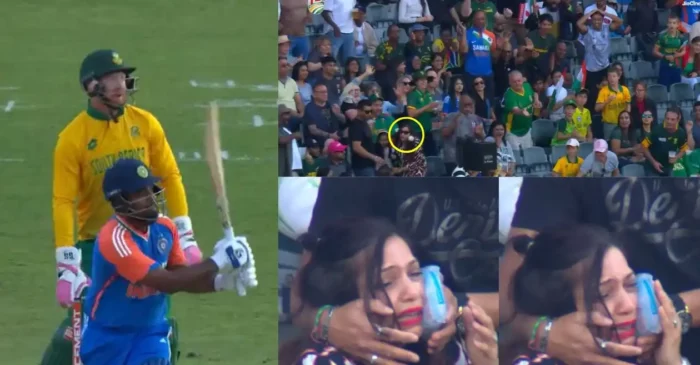 SA vs IND [WATCH]: Sanju Samson’s big six hits a female fan on her face in the 4th T20I