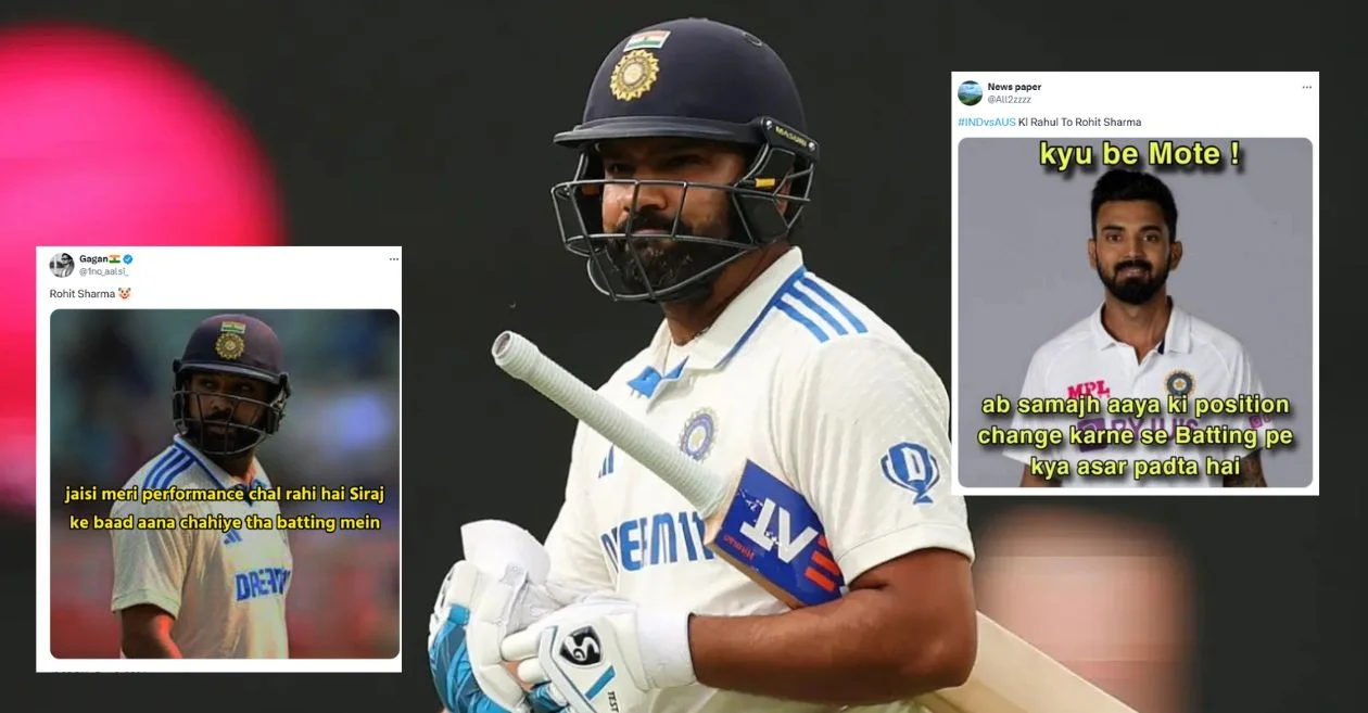 AUS vs IND: Fans flood social media with memes after Rohit Sharma’s disappointing return on Day 1 of Adelaide Test