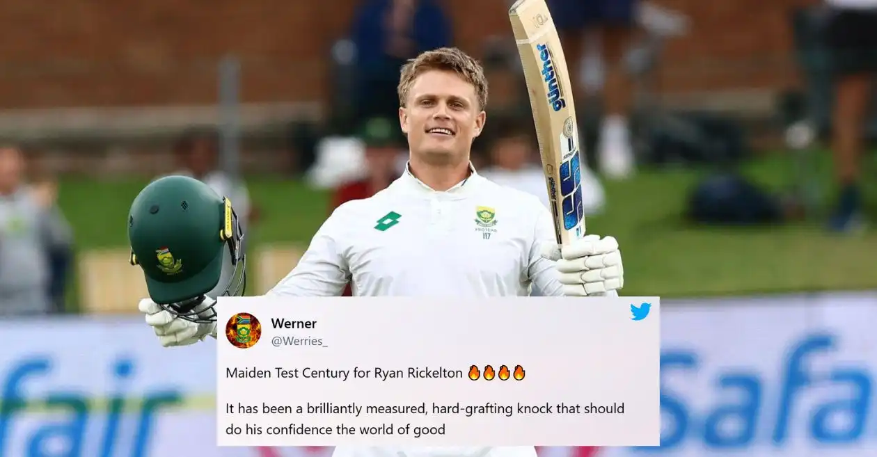 Twitter reactions: Ryan Rickelton’s ton anchors South Africa before Sri Lanka stage late comeback on Day 1 of second Test