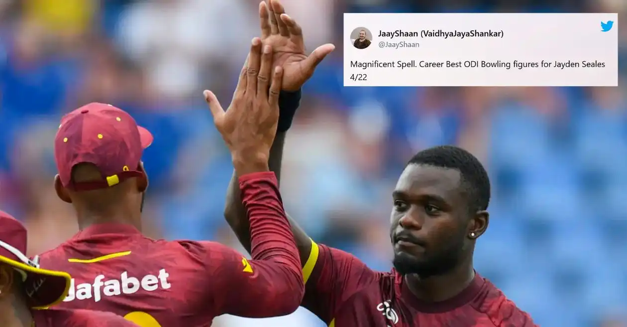 Twitter reactions: Jayden Seales sizzles in West Indies’ series-clinching win over Bangladesh in 2nd ODI