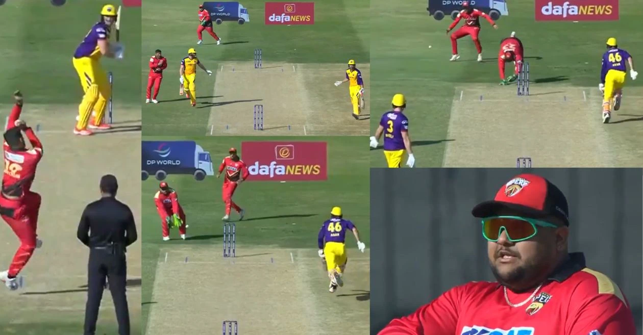 WATCH: Azam Khan’s comedic run-out blunder in ILT20 2025