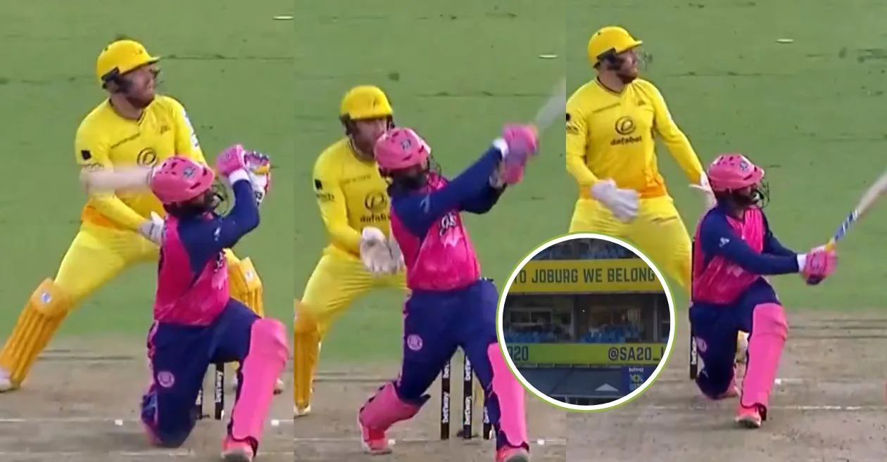 WATCH: Dinesh Karthik smacks Wihan Lubbe for three consecutive sixes in SA20 2025