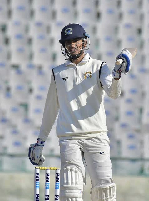 Shubman Gill playing for Punjab