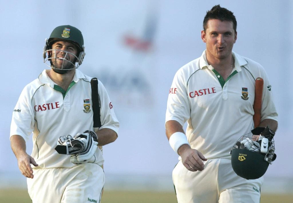 Graeme Smith and Neil McKenzie