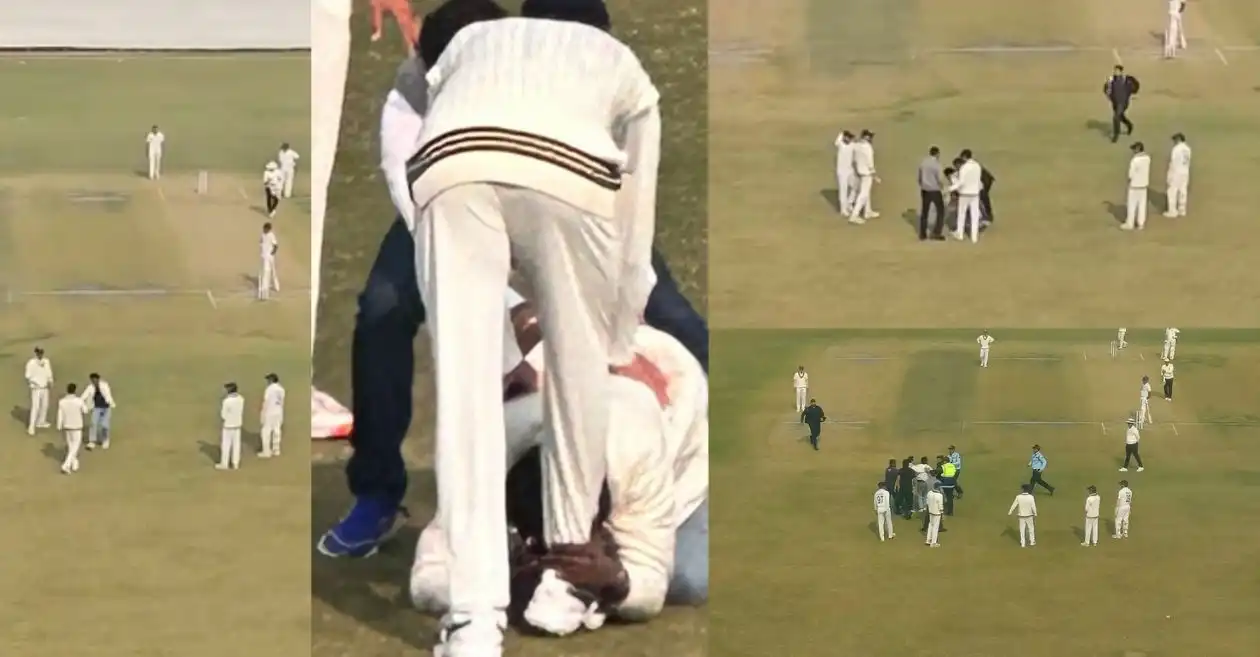 WATCH: Fan breaches security to touch Virat Kohli’s feet during Delhi vs Railways Ranji Trophy match