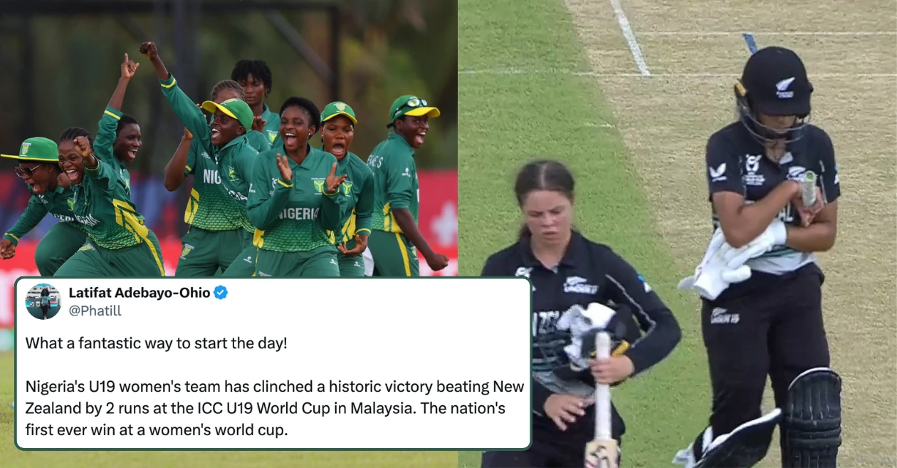 Fans go berserk as Nigeria records historic win over New Zealand in U19 Women’s T20 World Cup 2025