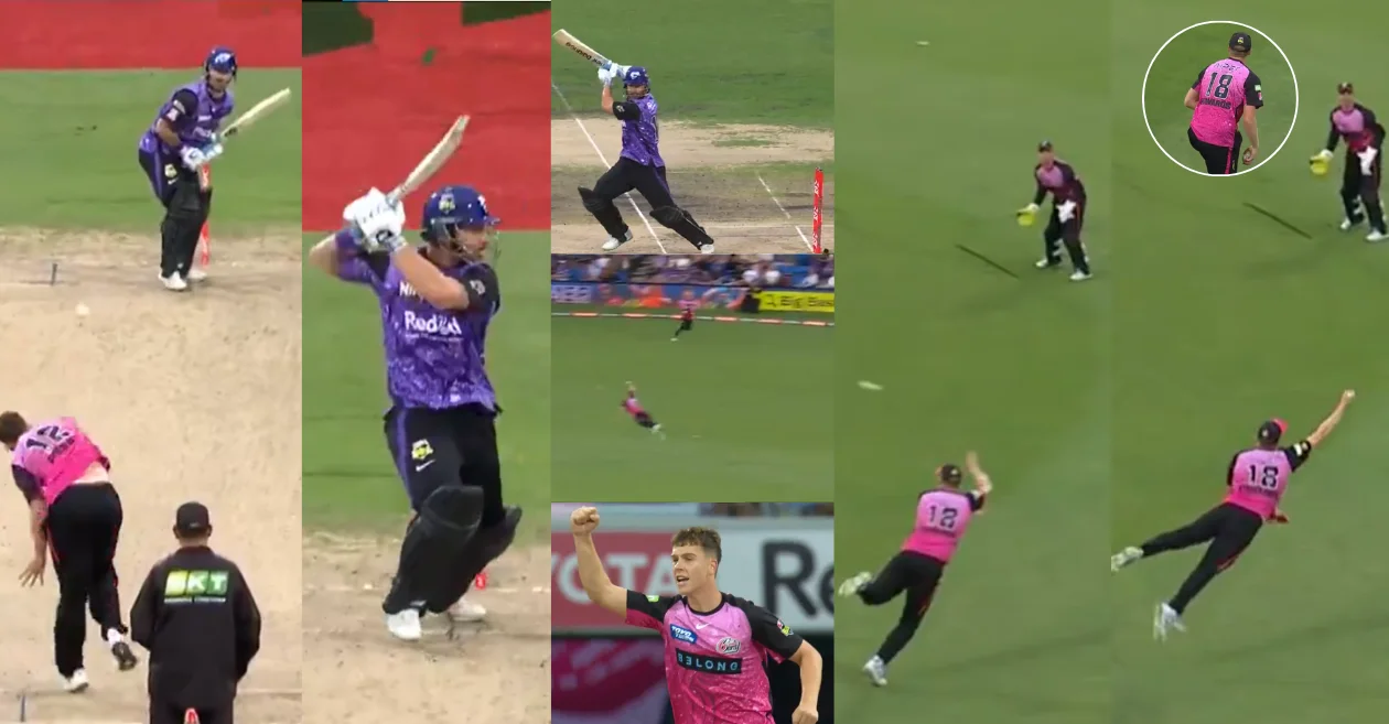 WATCH: Jack Edwards takes a blinder to dismiss Matthew Wade in BBL|14 Qualifier