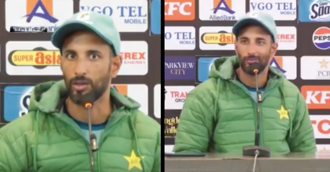 WATCH: Pakistan captain Shan Masood shuts down the ‘disrespectful’ reporter after defeat against West Indies