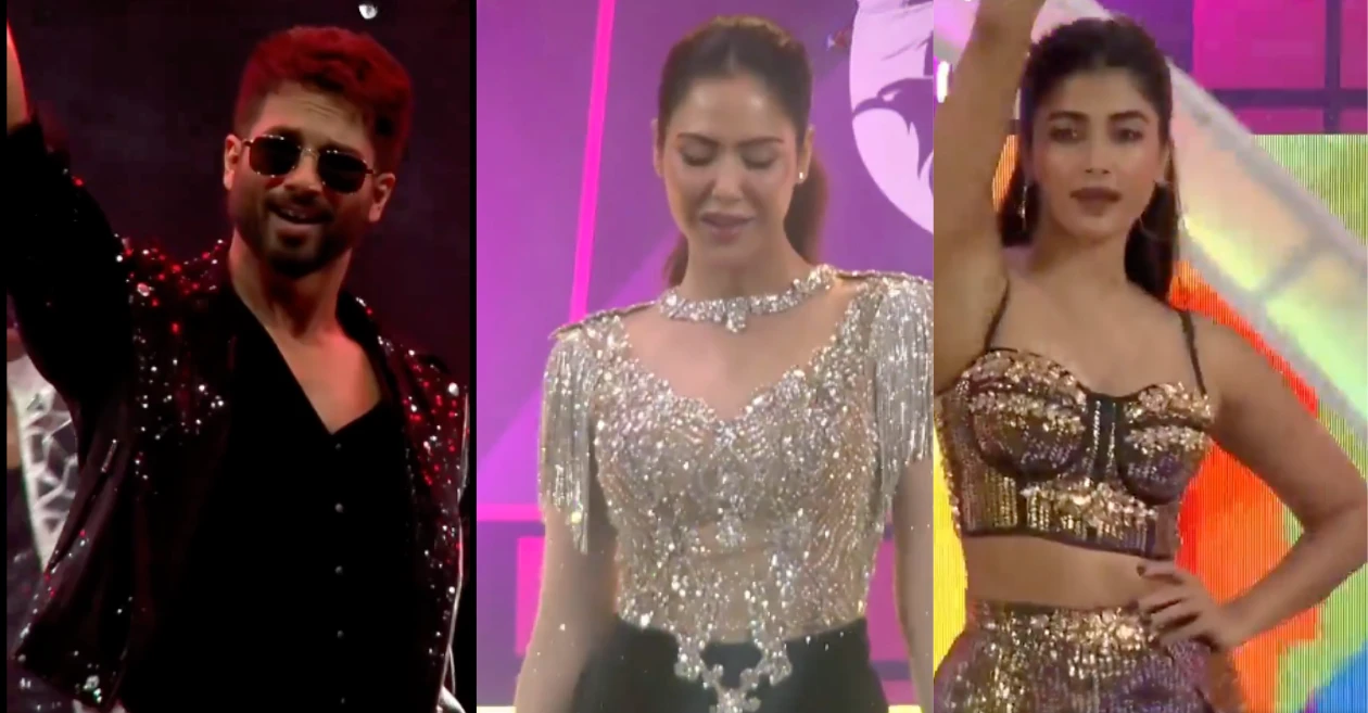 WATCH: Shahid Kapoor, Sonam Bajwa and Pooja Hegde sizzle at ILT20 2025 Opening Ceremony