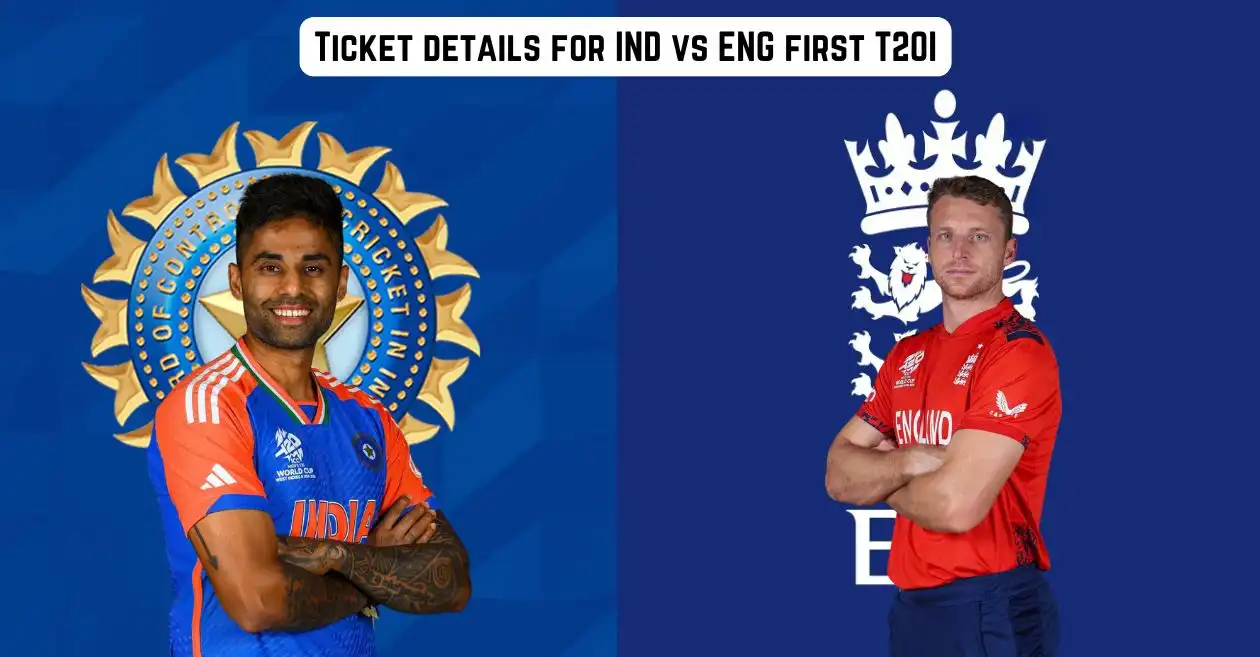 IND vs ENG 2025: Here’s how to buy the tickets for India versus England first T20I