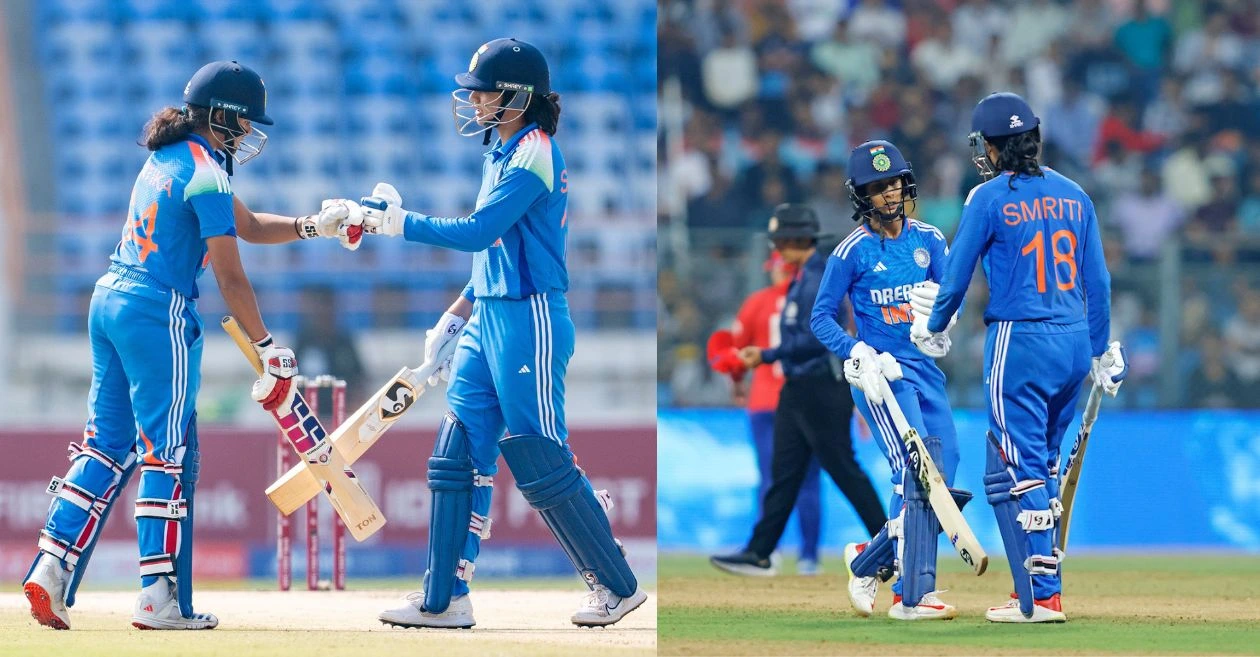 Top 5 highest partnership for India in Women ODIs ft. Smriti Mandhana and Pratika Rawal