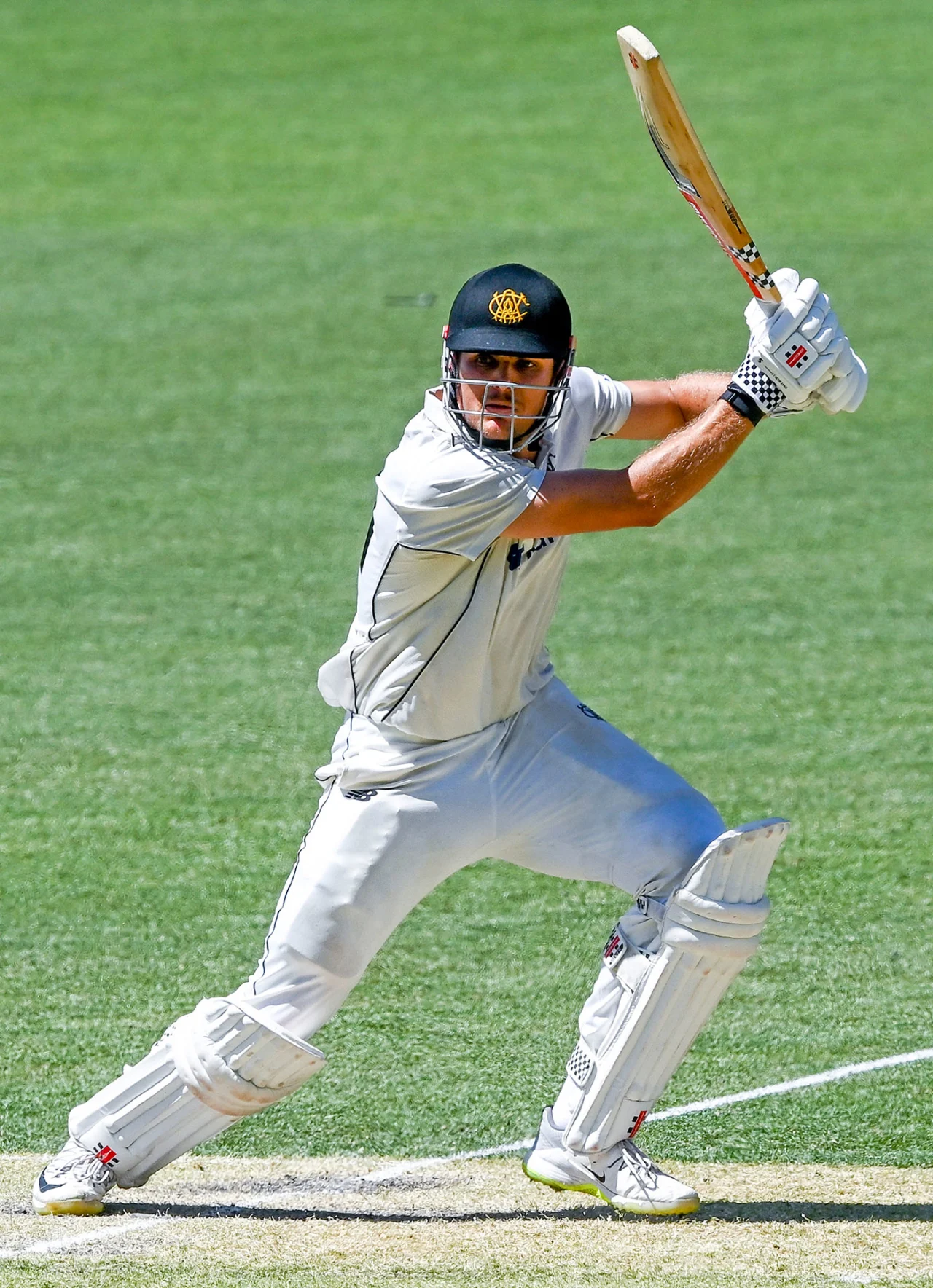 Aaron Hardie playing for Western Australia