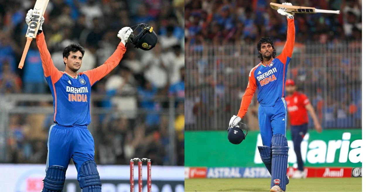 Top 5 fastest T20I centuries by Indian batters ft. Abhishek Sharma