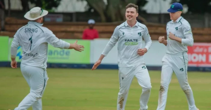 Andy McBrine, Matthew Humphreys shine in Ireland’s victory over Zimbabwe in the one-off Test