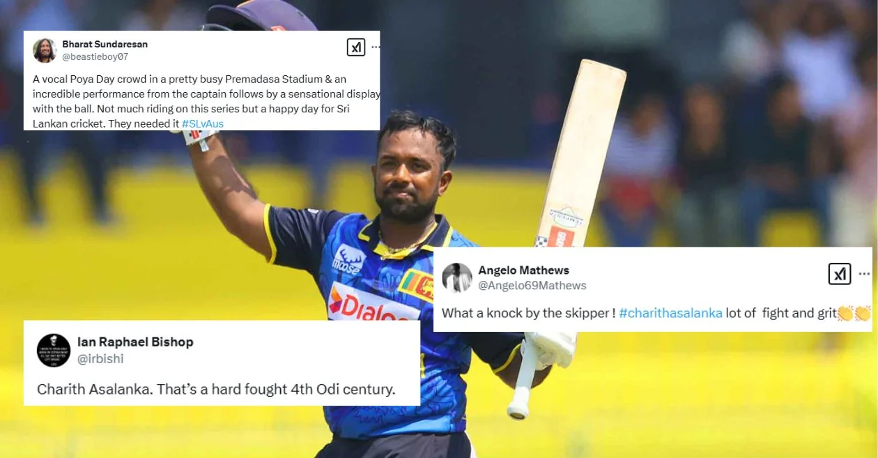 Twitter reactions: Sri Lanka triumphs over Australia in a low-scoring encounter at Colombo | 1st ODI