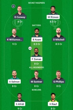 PAK vs NZ Dream11 Team for February 19