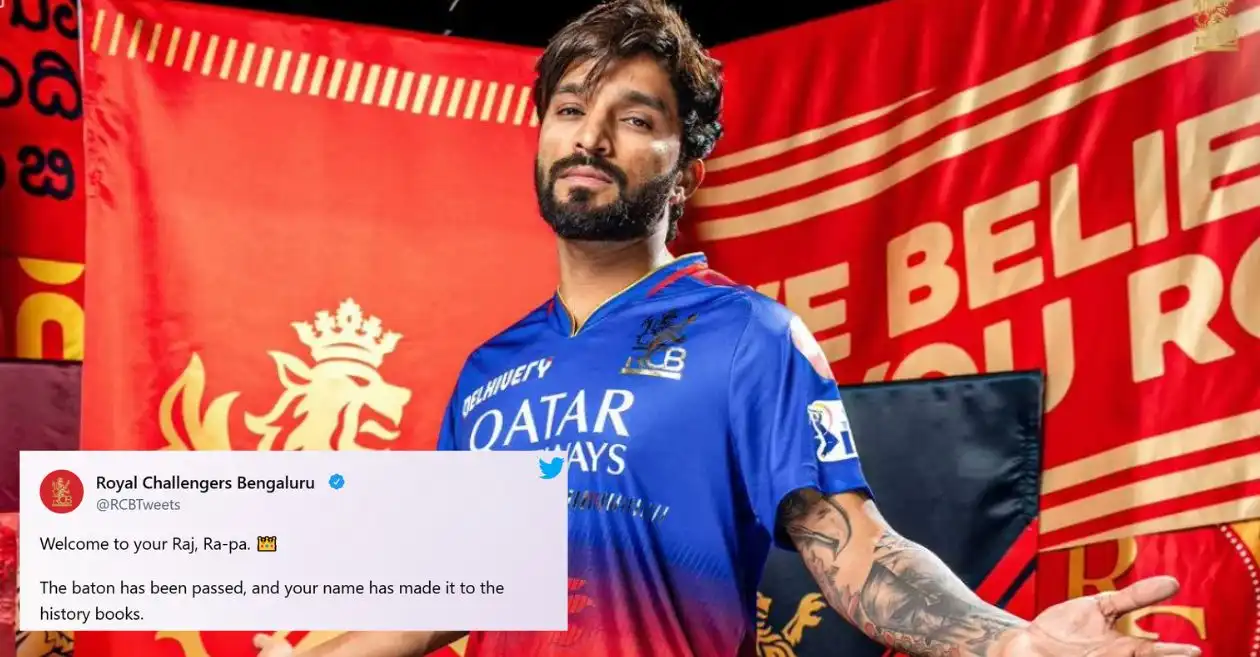 Fans erupt as RCB appoints Rajat Patidar as captain for IPL 2025