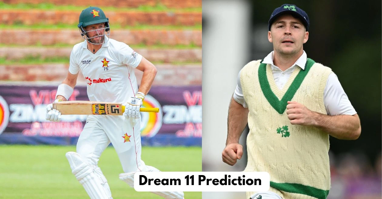 ZIM vs IRE 2025, Only Test: Match Prediction, Dream11 Team, Fantasy Tips & Pitch Report | Zimbabwe vs Ireland