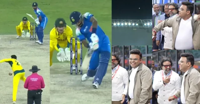 IND vs AUS [WATCH]: Hardik Pandya’s six smashes Royal Box window; Jay Shah reacts – Champions Trophy 2025 semifinal