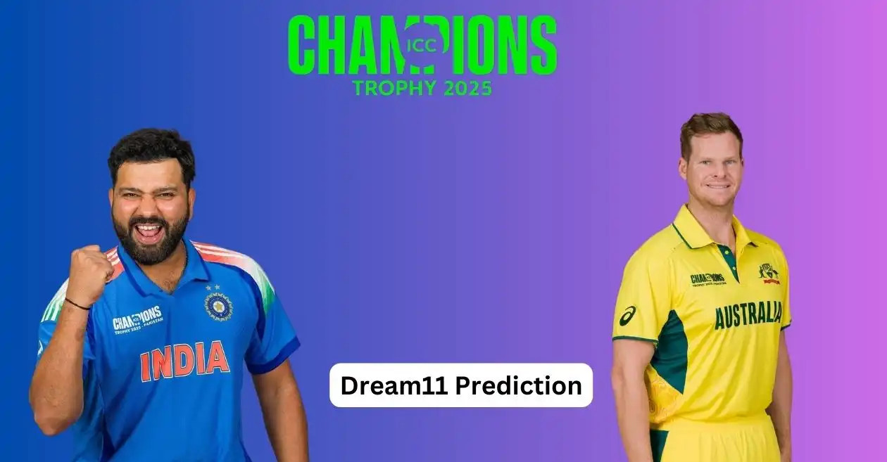 IND vs AUS, Champions Trophy 2025, Semifinal 1: Match Prediction, Dream11 Team, Fantasy Cricket Tips, Captain & Vice-Captain | India vs Australia