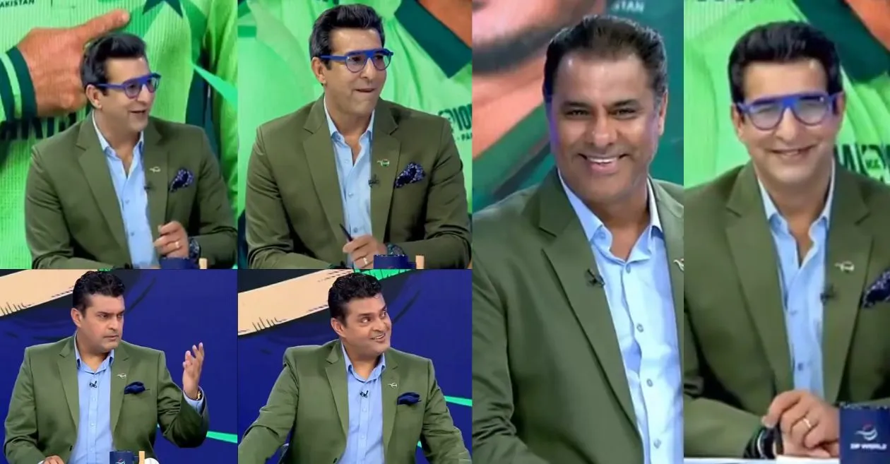 WATCH: Wasim Akram takes a jibe at ex-PCB Chairman Ramiz Raja amid Champions Trophy 2025 chaos